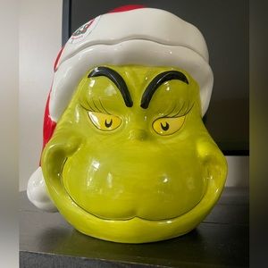 THE GRINCH CHRISTMAS COOKIE JAR NWT VERY RARE!